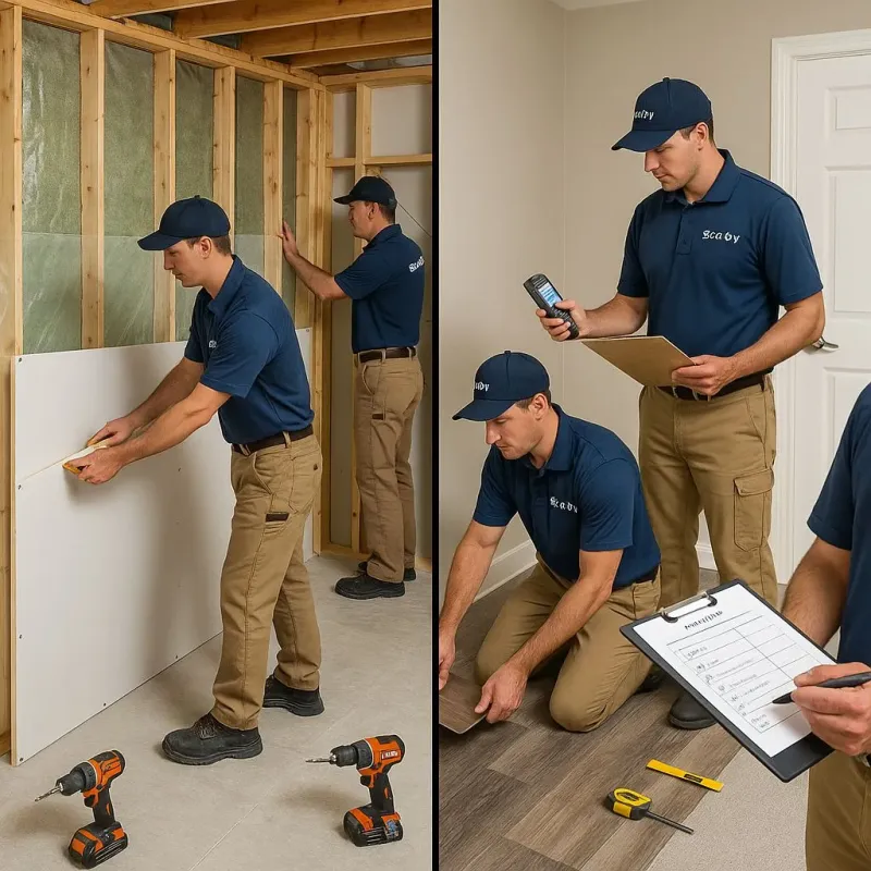 Repairs and Reconstruction process in Lee County, MS
