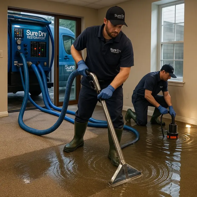 Water Extraction and Removal process in Lee County, MS